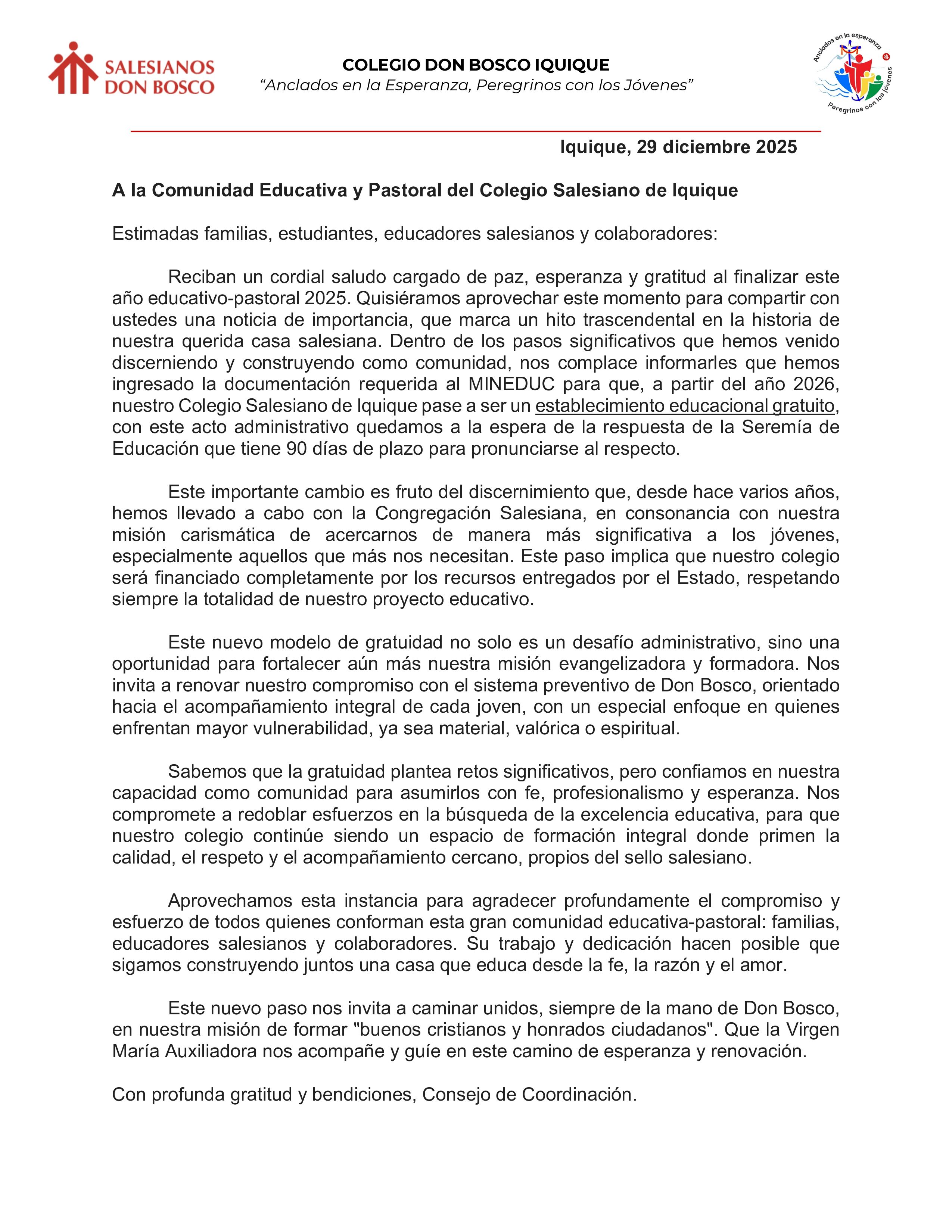 CARTA CEP GRATUIDAD page 000111111