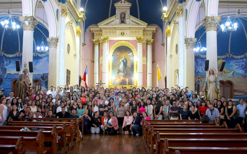 Misa de envío Profesores Salesianos presencia de Tarapacá