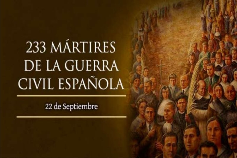 Hoy se conmemora a 233 mártires de la guerra civil española