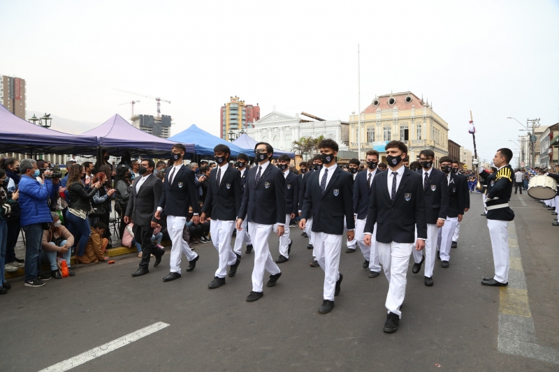 Colegio Salesiano de Iquique Conmemoró 125 años con masivo desfile dominical