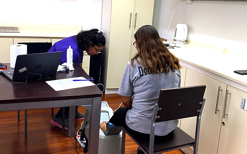 Comité Paritario organiza operativo de densitometría ósea