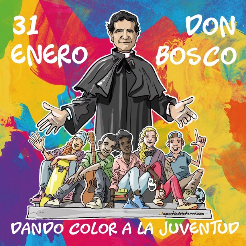 El 31 de enero se celebrará la Fiesta de San Juan Bosco