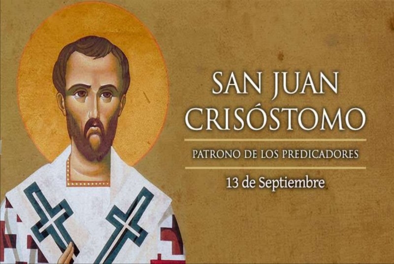 Hoy la Iglesia celebra a San Juan Crisóstomo, patrono de los predicadores