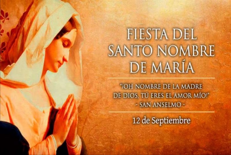 Hoy es la fiesta del Santísimo Nombre de María, luz que ilumina los cielos y la tierra