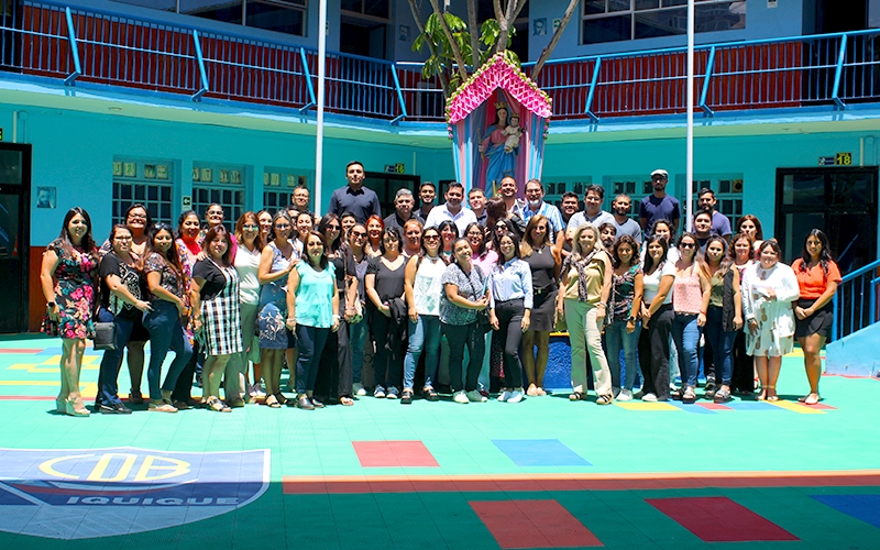 Equipo Pedagógico de Don Bosco de Iquique participa en taller de gestión de aula