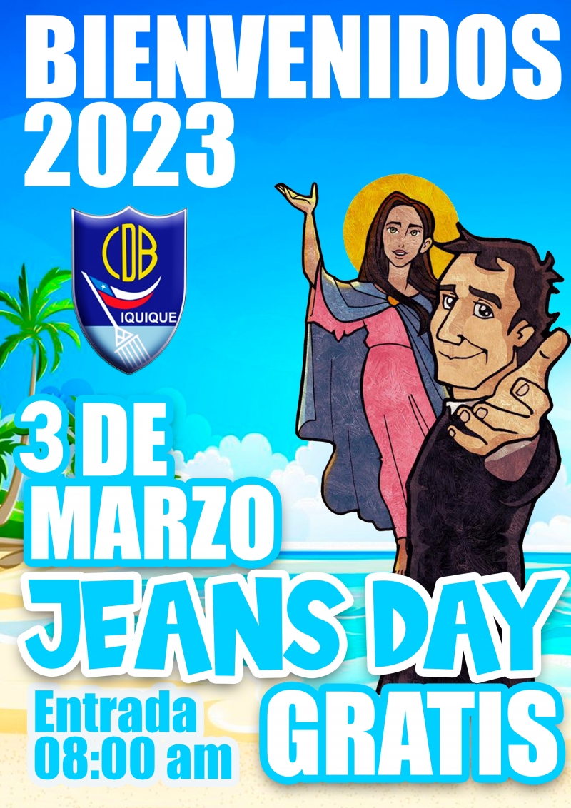 03 de Marzo Primer d&iacute;a de Clases "Jeans Day"
