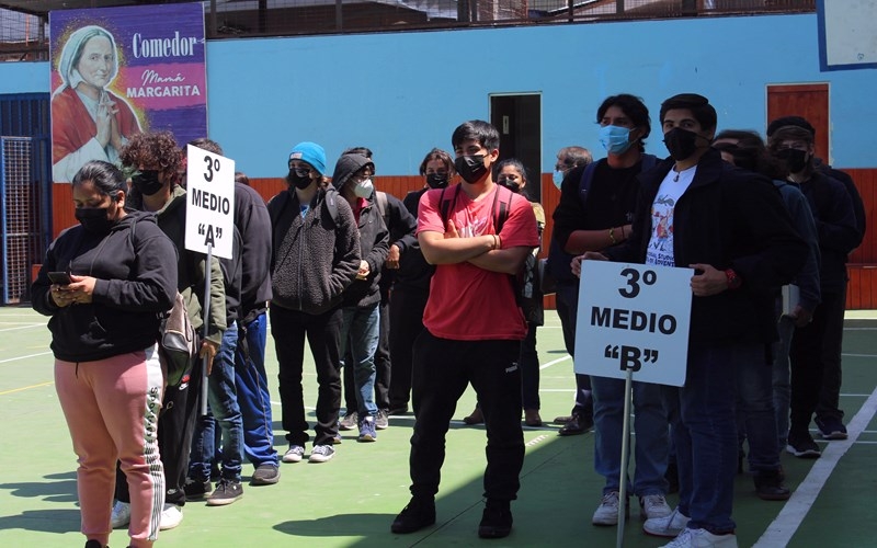 Se realizó simulacro de evacuación.